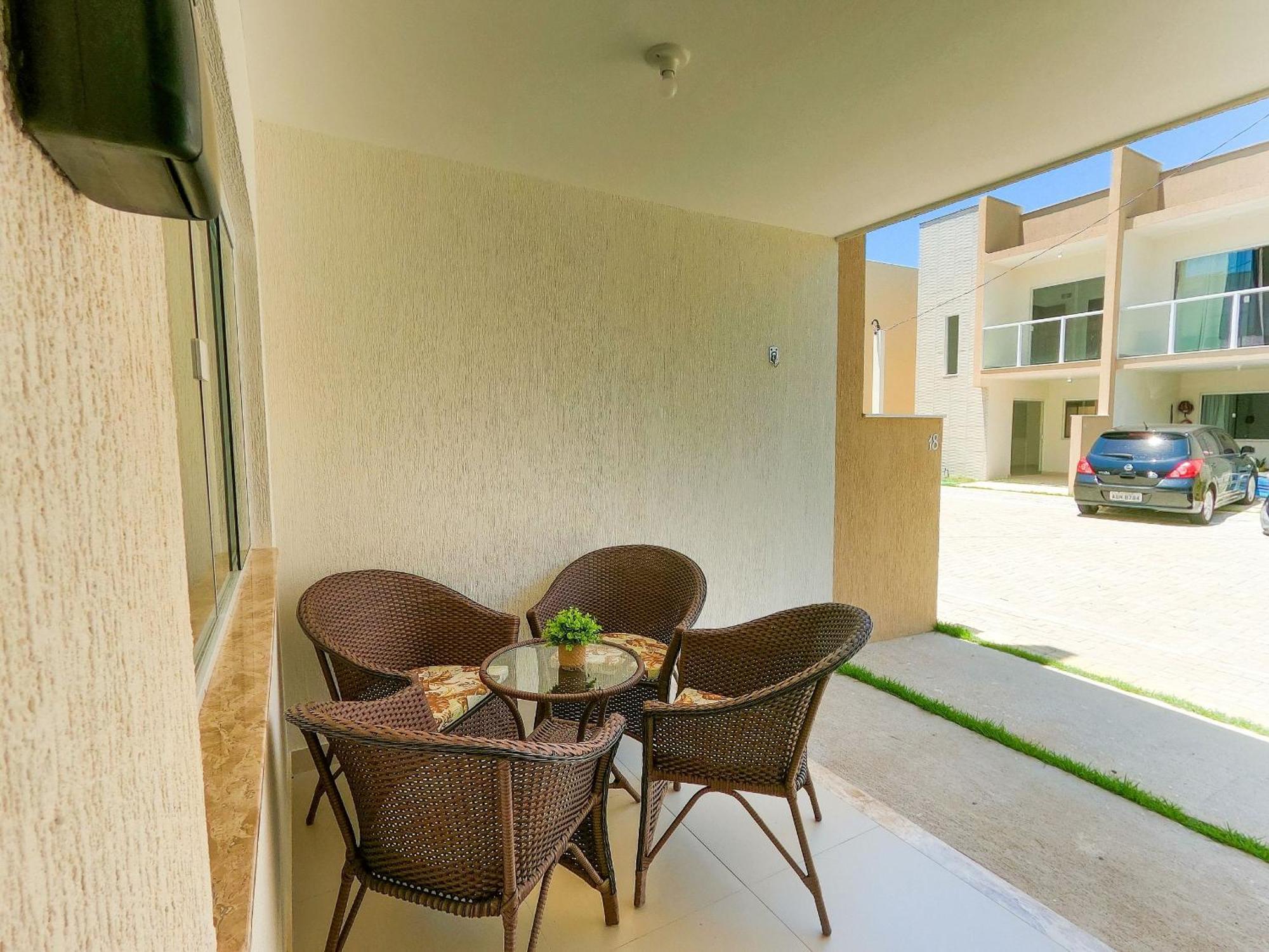 Jpn18 - Duplex Em Condominio Fechado Prox. A Praia Natal Exterior foto