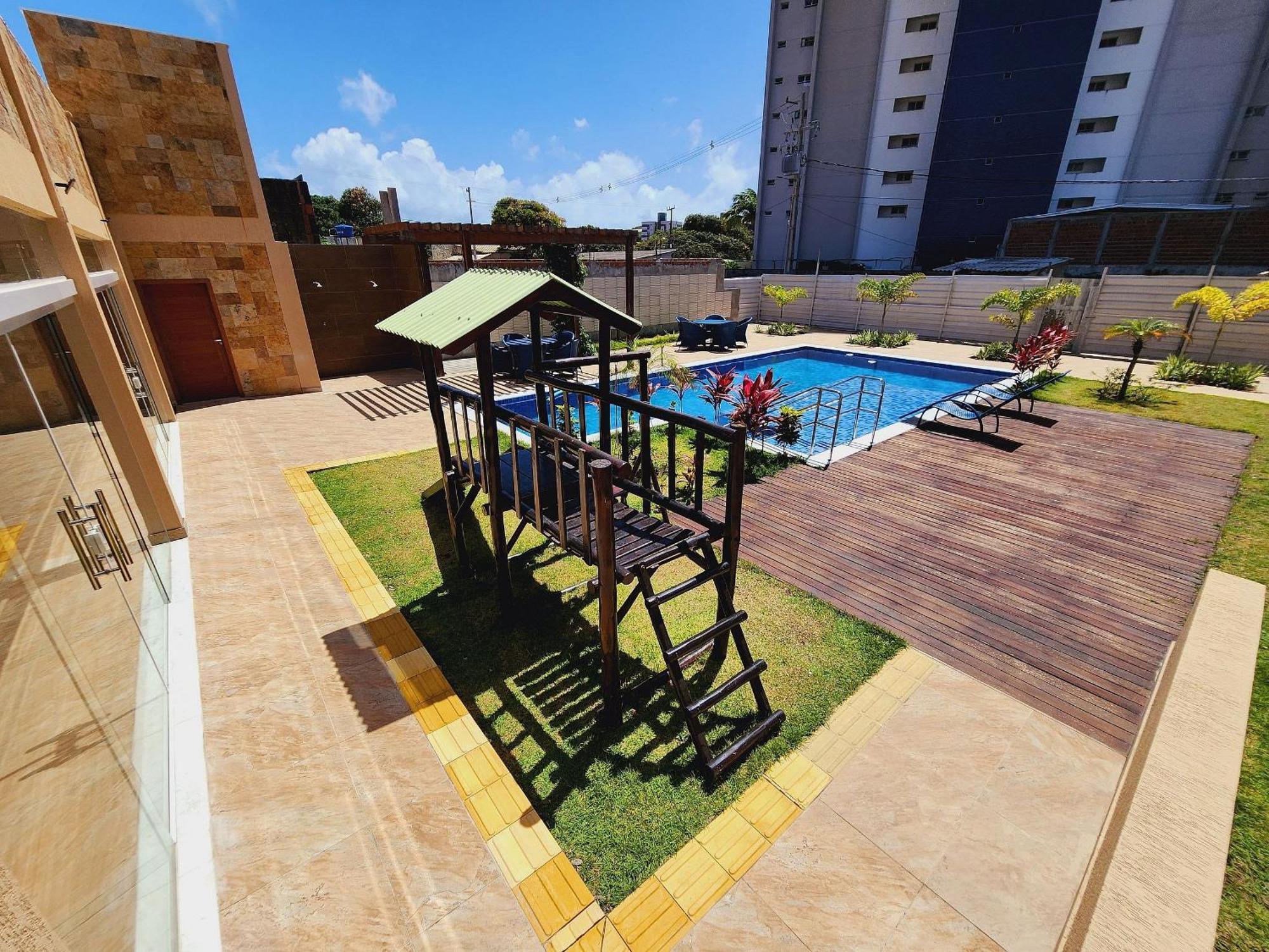 Jpn18 - Duplex Em Condominio Fechado Prox. A Praia Natal Exterior foto